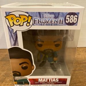 Funko FROZEN II 2 MATTIAS Pop Vinyl Disney Figure NEW Boxed 586